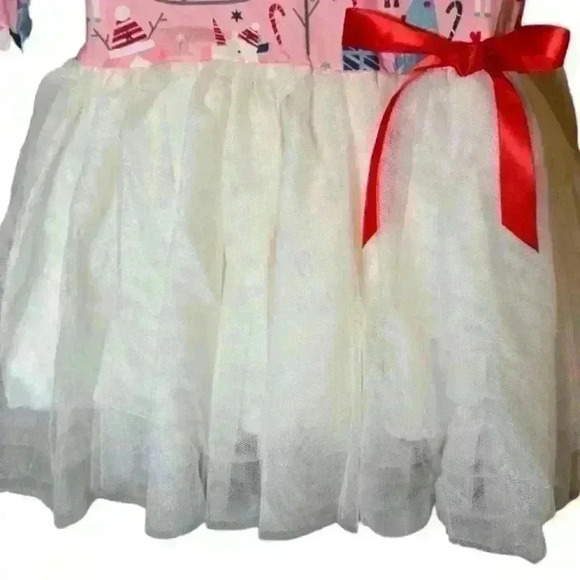 NWT-Pete & Lucy-Toddler Girl's Holiday Tulle Dress 2T - Picture 3 of 4